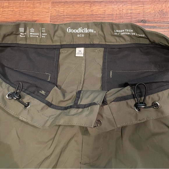 SOLD Target Goodfellow & Co Men’s 38 Linden Tech Shorts Quick Dry Wicking Swim - Picture 5 of 10